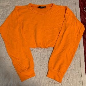 Pretty Little Thing cropped sweatshirt